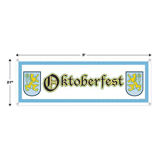 Beistle 5ft. Oktoberfest Sign Banner